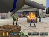 une photo d'Ã©cran de Time Crisis - Project Titan sur Sony Playstation